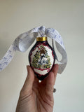 The Nutcracker Hand-Painted Ceramic Ornament - Clara’s Gift