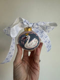 The Nutcracker Hand-Painted Ceramic Ornament - The Swan Princess