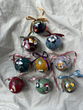 Hand-Painted Classic Floral Ornament