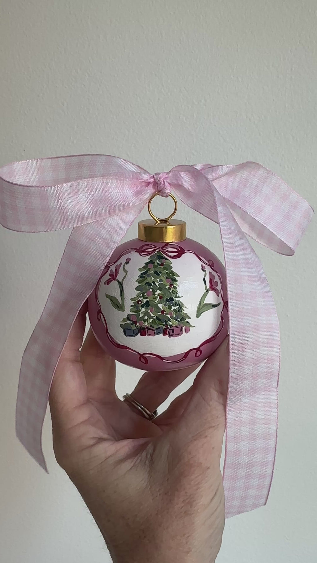 The Nutcracker Hand-Painted Ceramic Ornament - Christmas Tree