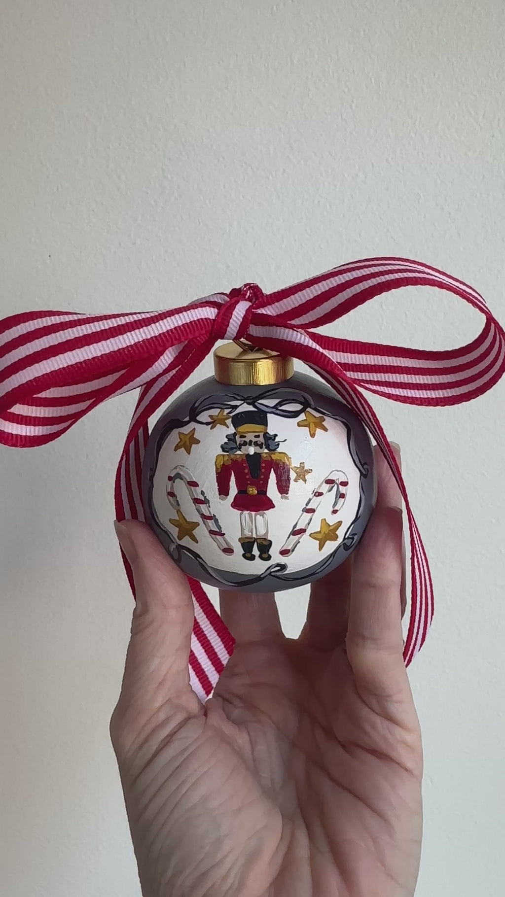 The Nutcracker Hand-Painted Ceramic Ornament - The Nutcracker